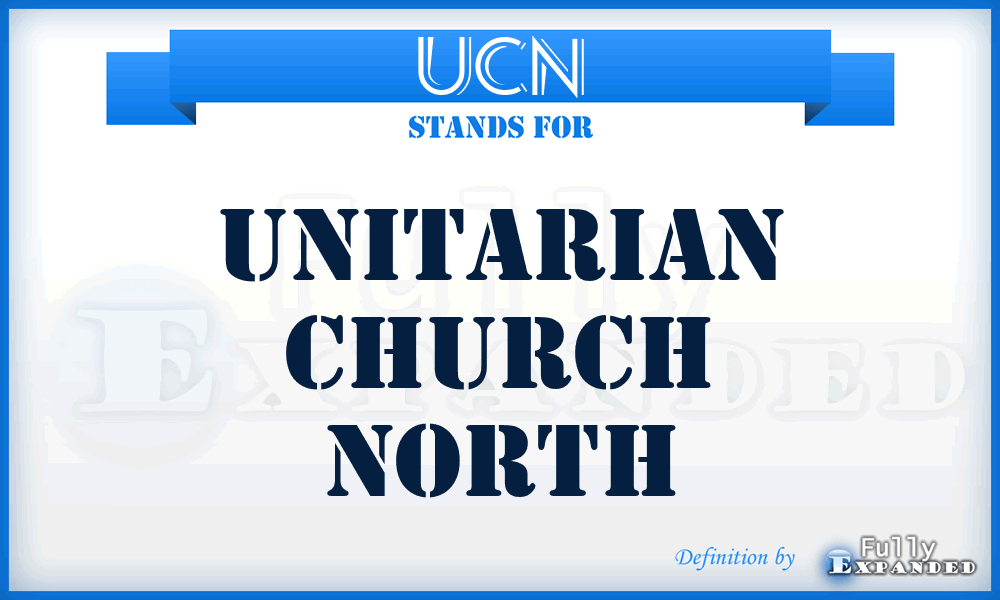 UCN - Unitarian Church North