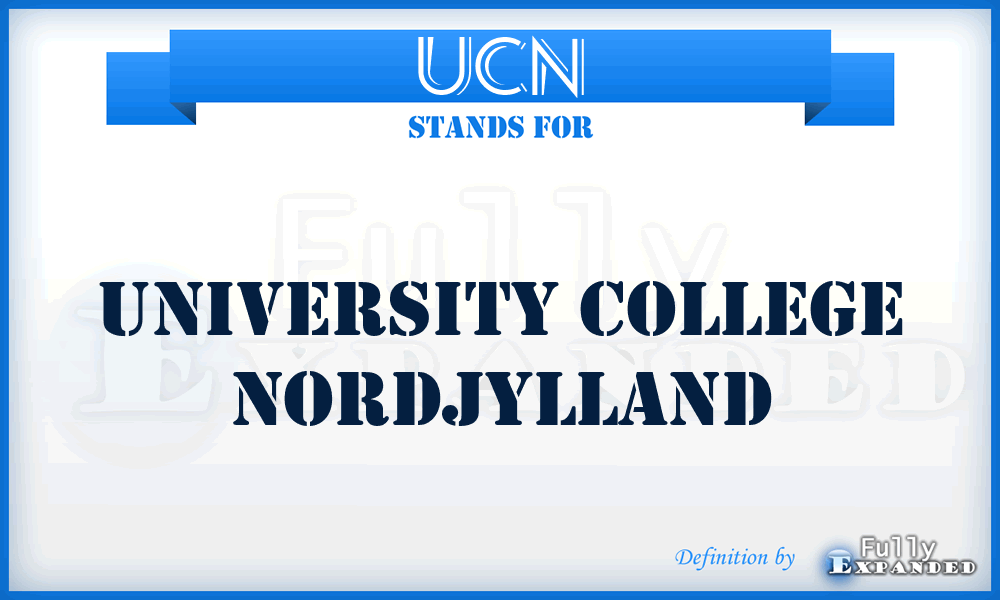 UCN - University College Nordjylland