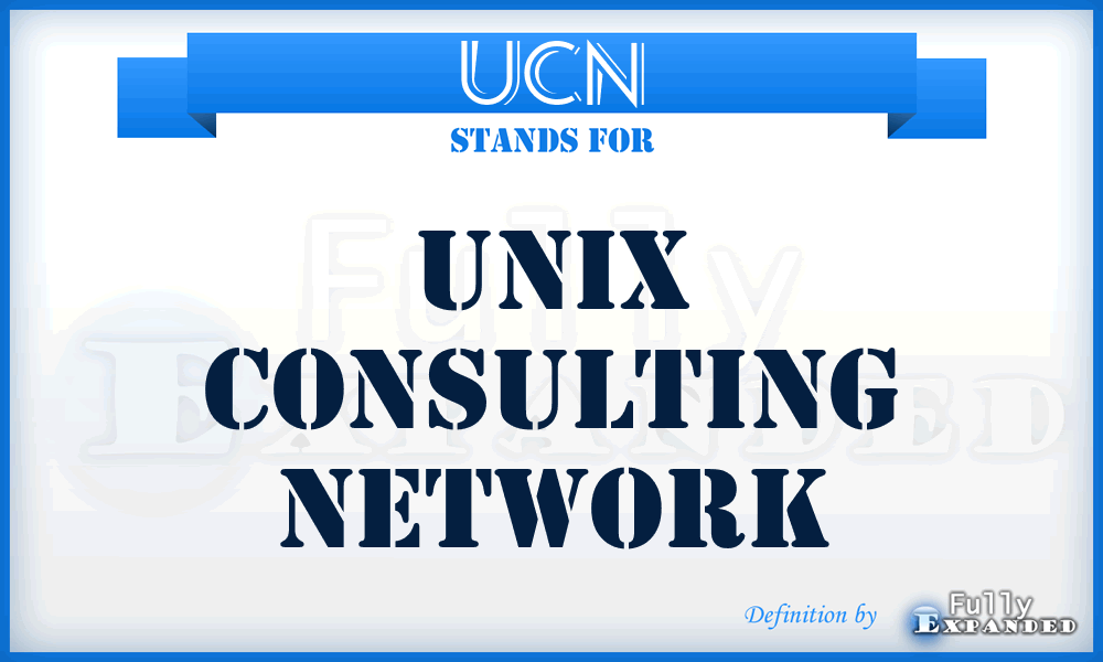 UCN - Unix Consulting Network