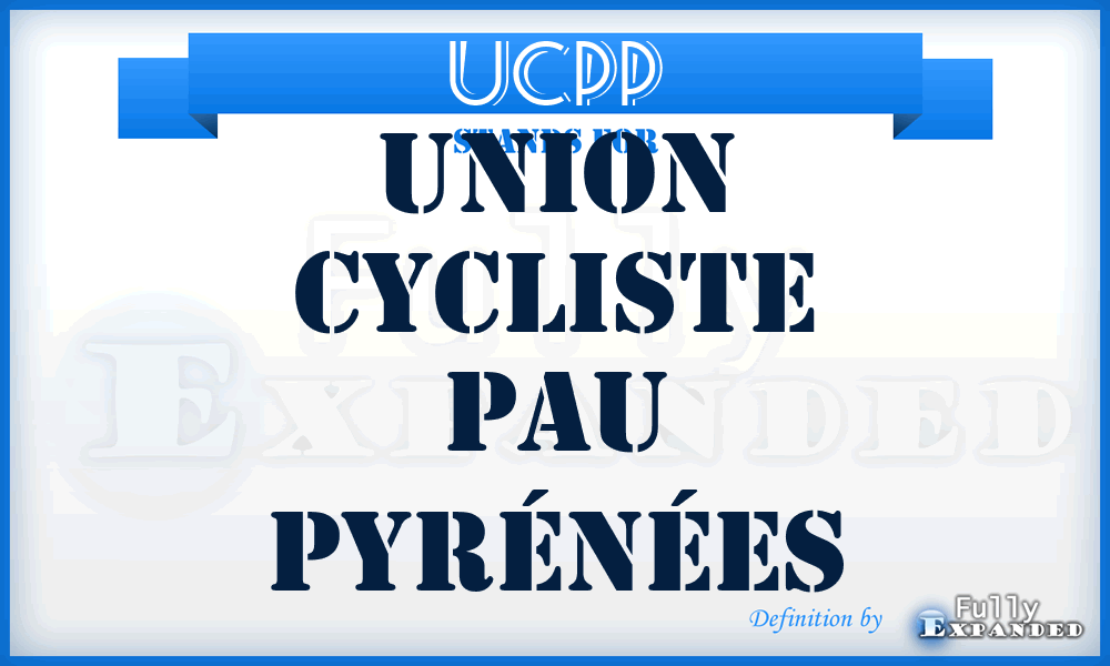 UCPP - Union Cycliste Pau Pyrénées