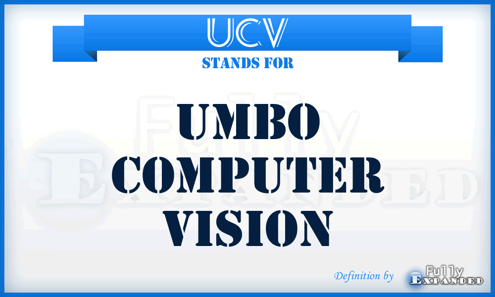 UCV - Umbo Computer Vision