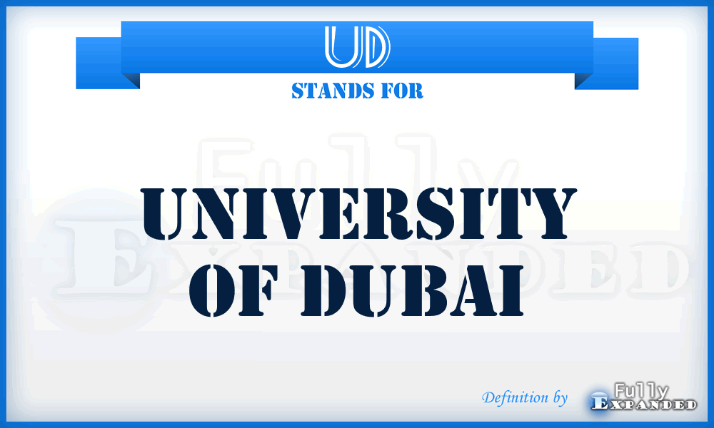 UD - University of Dubai