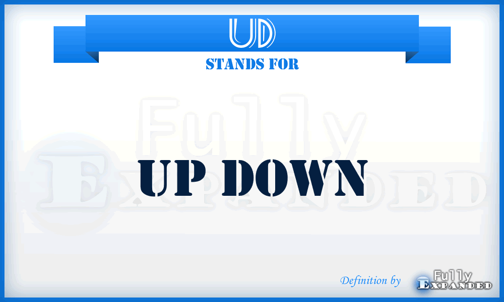 UD - Up Down