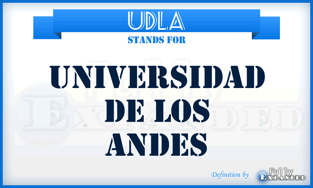 UDLA - Universidad de Los Andes