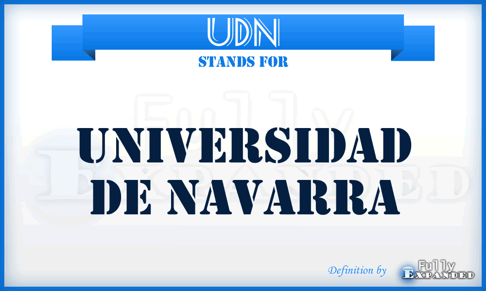 UDN - Universidad de Navarra