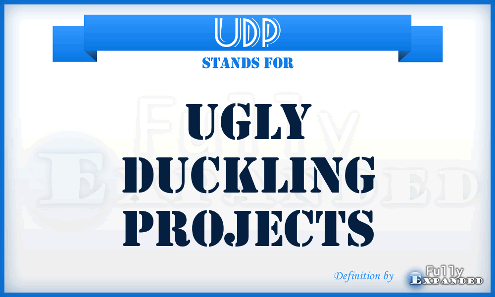 UDP - Ugly Duckling Projects