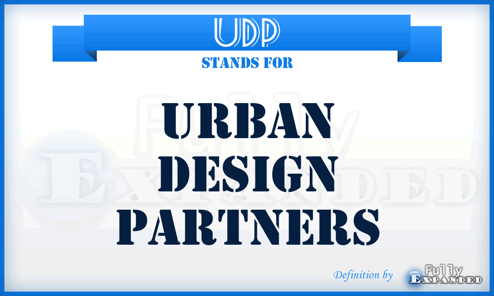 UDP - Urban Design Partners