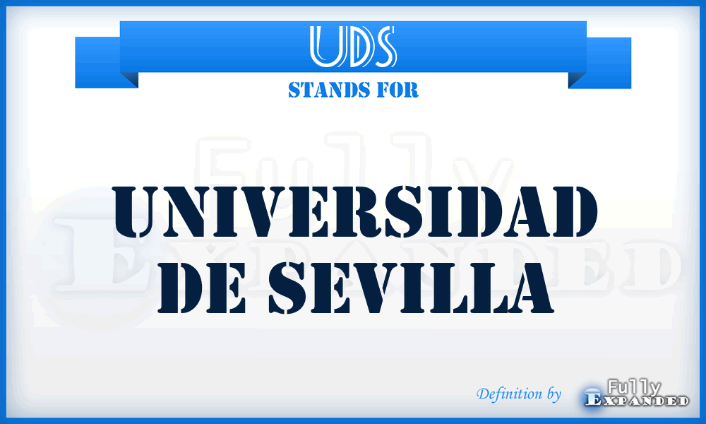 UDS - Universidad de Sevilla