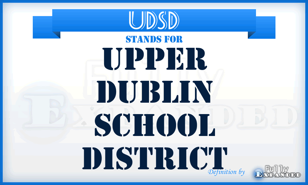 UDSD - Upper Dublin School District