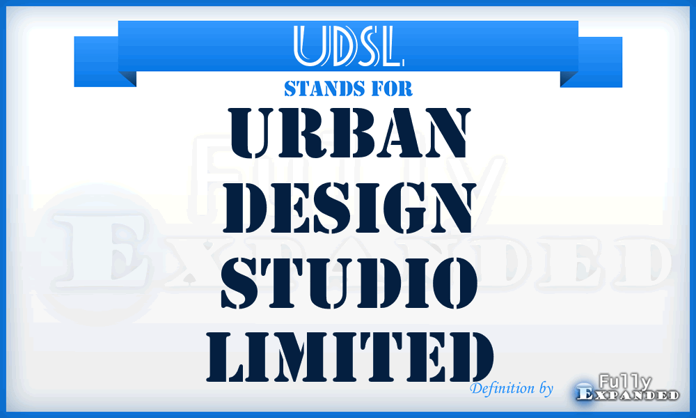 UDSL - Urban Design Studio Limited