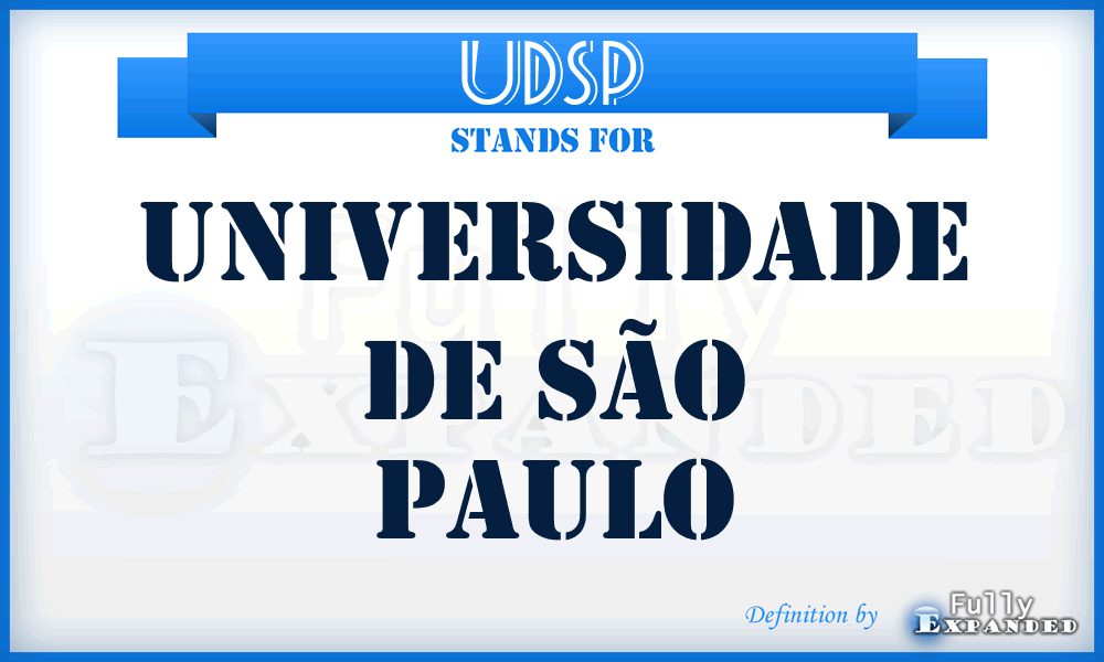 UDSP - Universidade de São Paulo