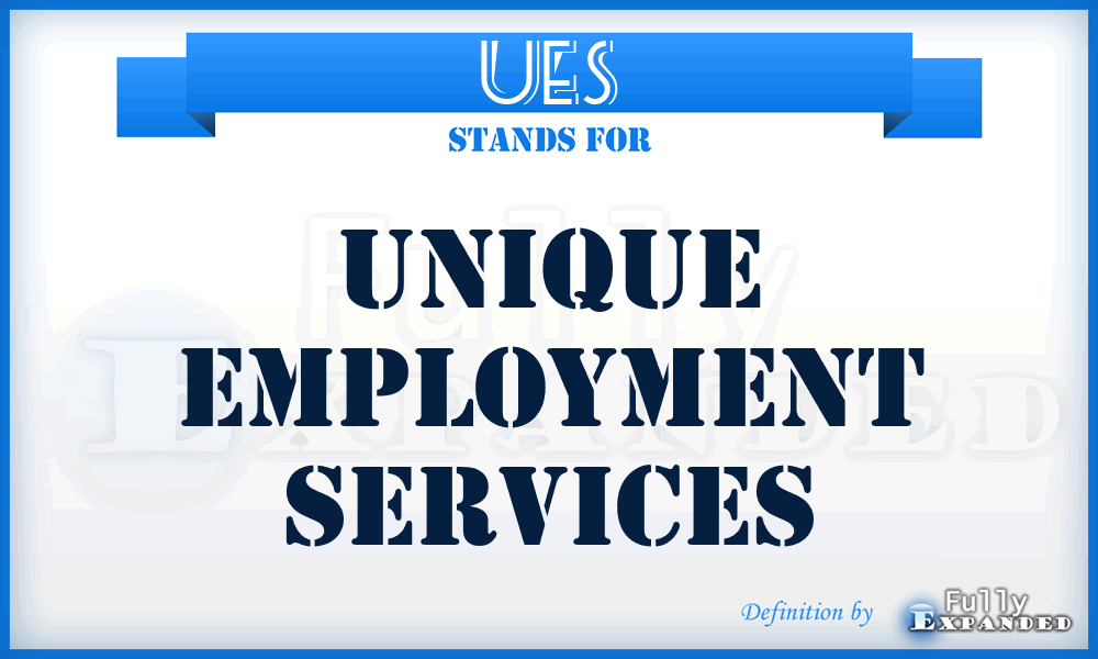 UES - Unique Employment Services