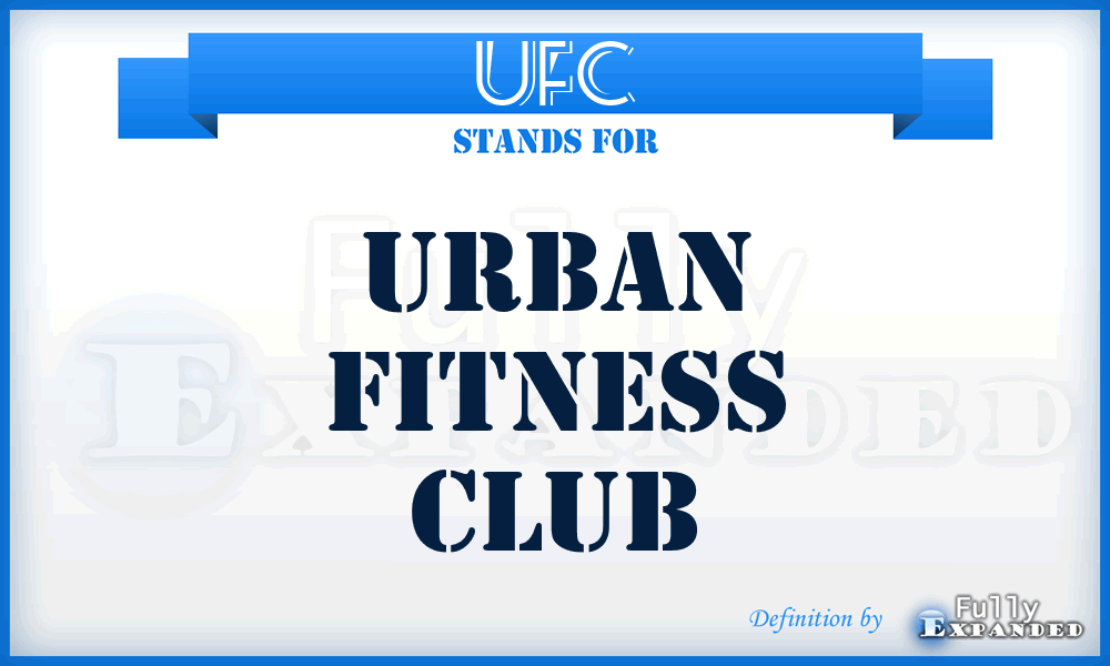 UFC - Urban Fitness Club