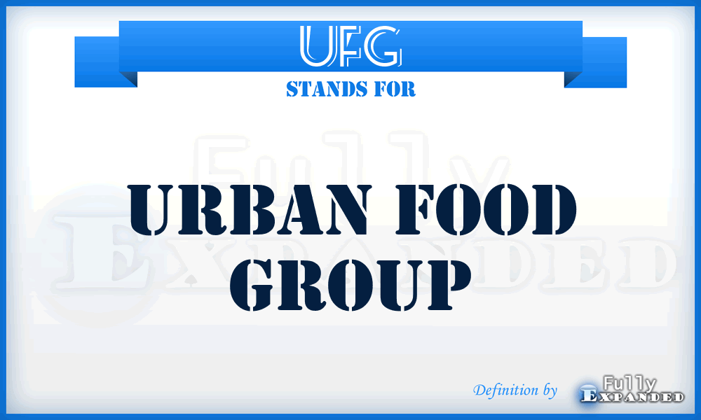 UFG - Urban Food Group