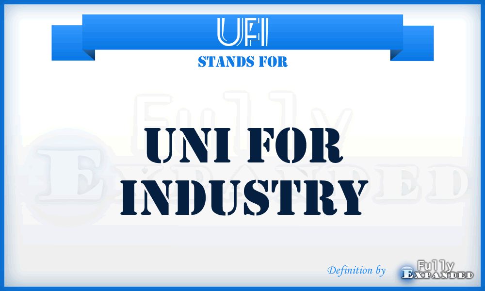 UFI - Uni For Industry