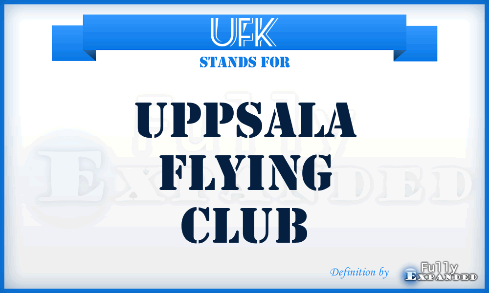 UFK - Uppsala Flying Club