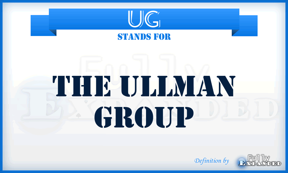 UG - The Ullman Group