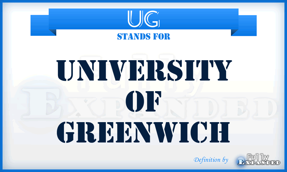 UG - University of Greenwich