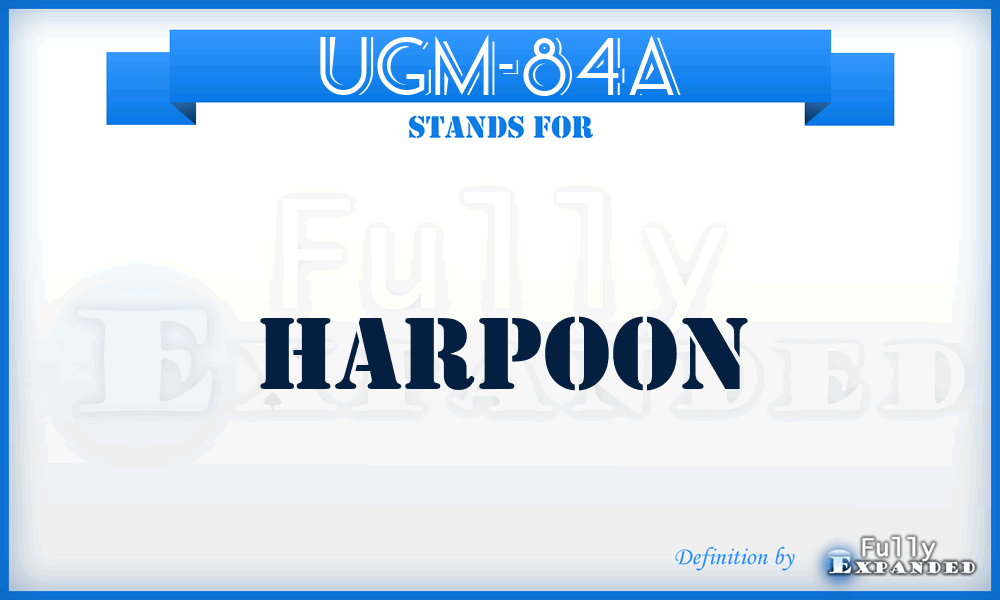 UGM-84A - Harpoon