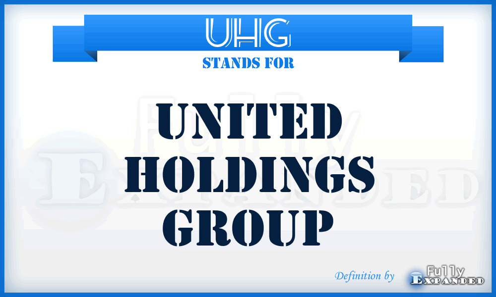 UHG - United Holdings Group