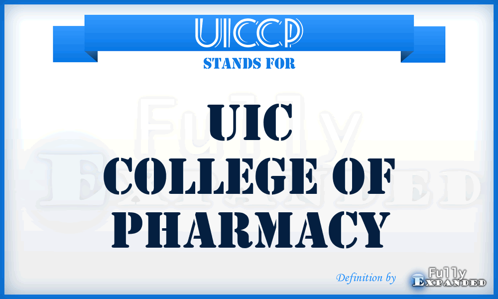 UICCP - UIC College of Pharmacy