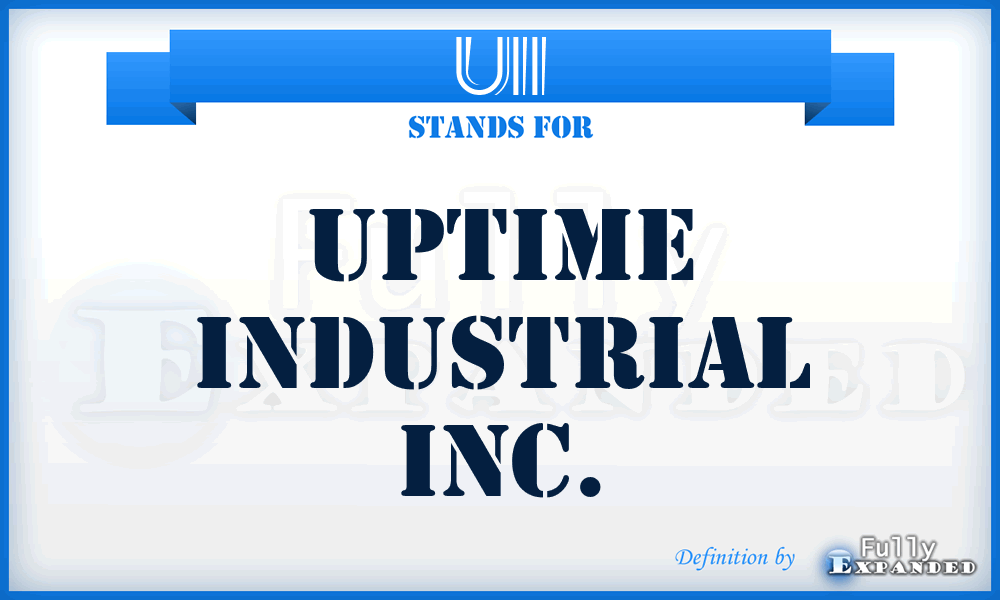 UII - Uptime Industrial Inc.