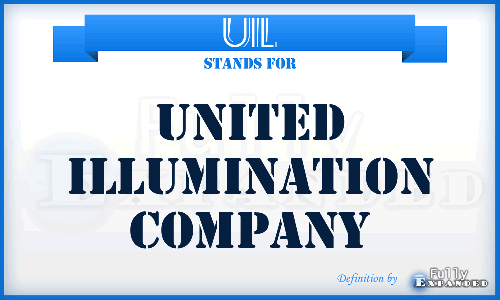 UIL - United Illumination Company