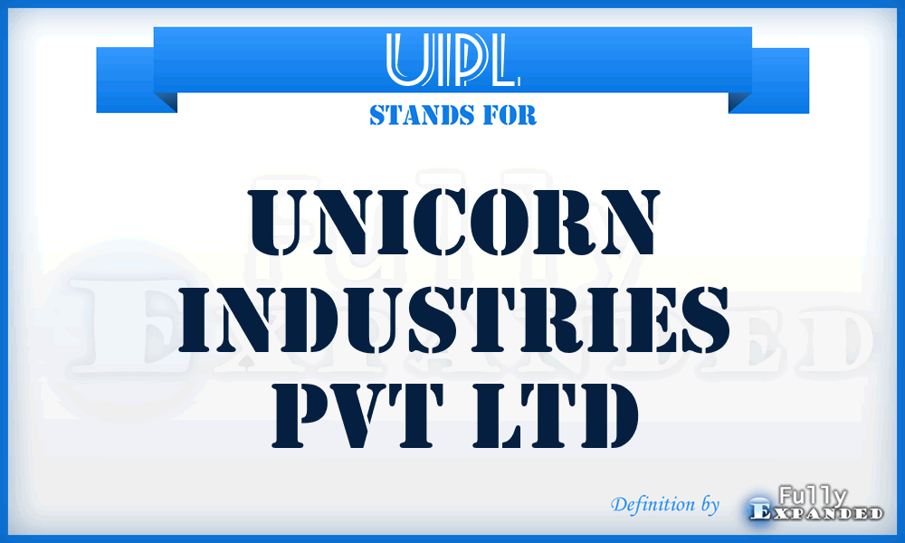 UIPL - Unicorn Industries Pvt Ltd