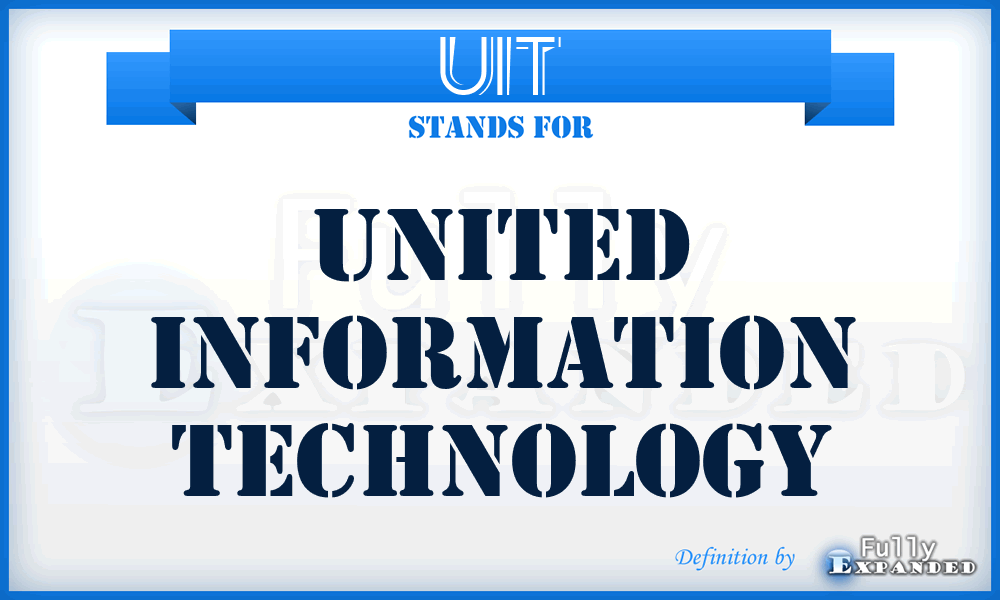 UIT - United Information Technology