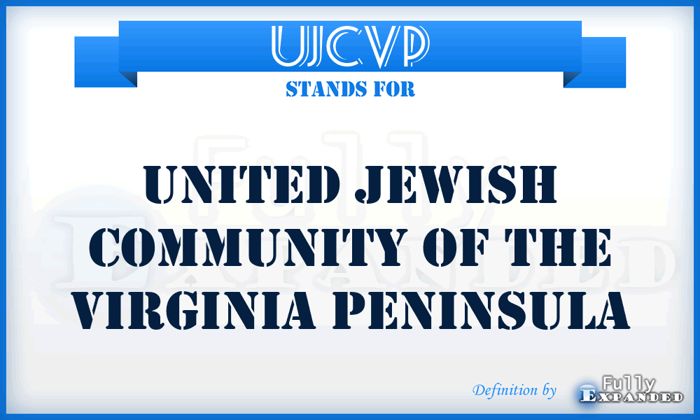 UJCVP - United Jewish Community of the Virginia Peninsula