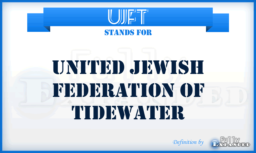 UJFT - United Jewish Federation of Tidewater