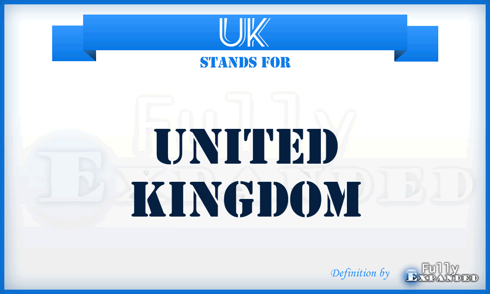 UK - United Kingdom