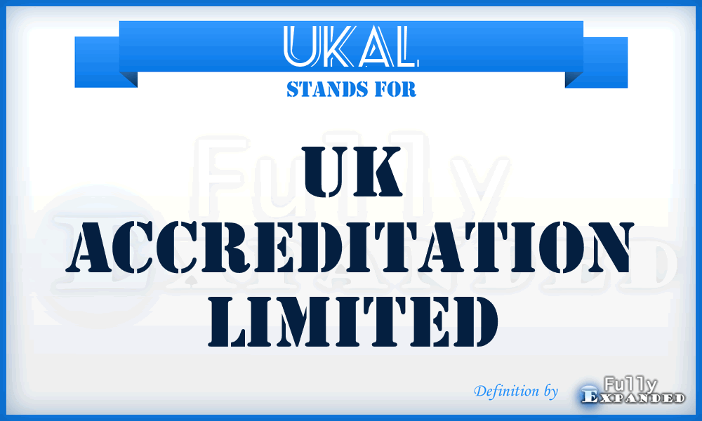 UKAL - UK Accreditation Limited