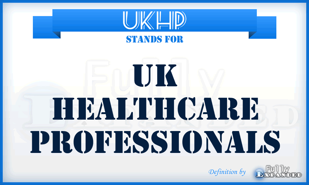UKHP - UK Healthcare Professionals