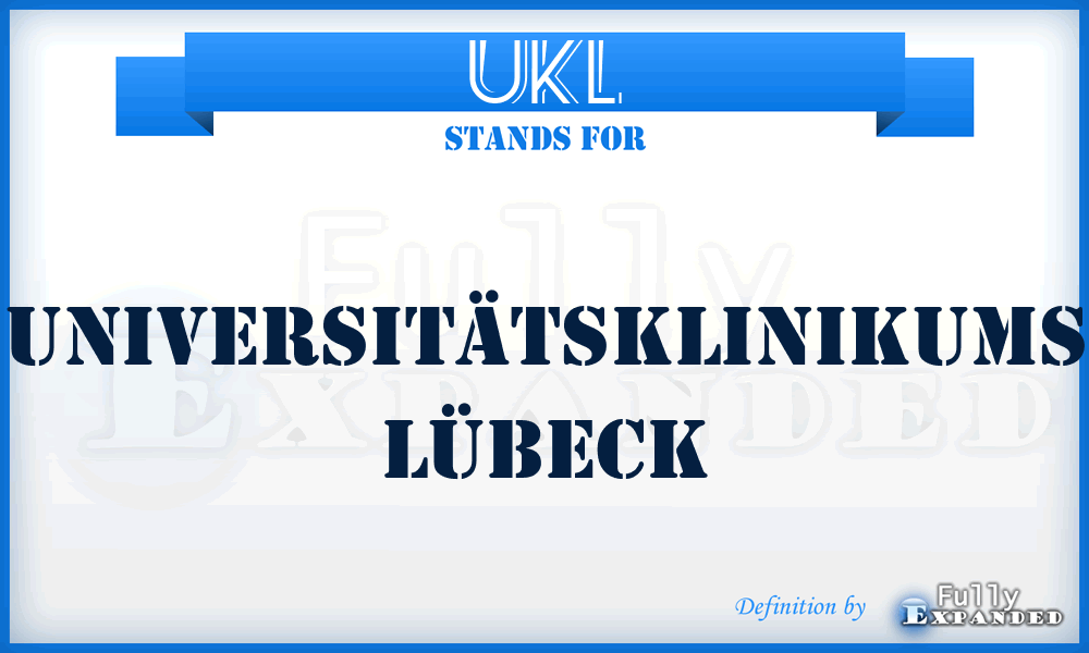 UKL - Universitätsklinikums Lübeck