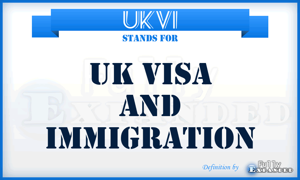 UKVI - UK Visa and Immigration