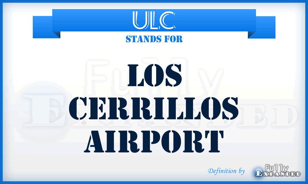 ULC - Los Cerrillos airport