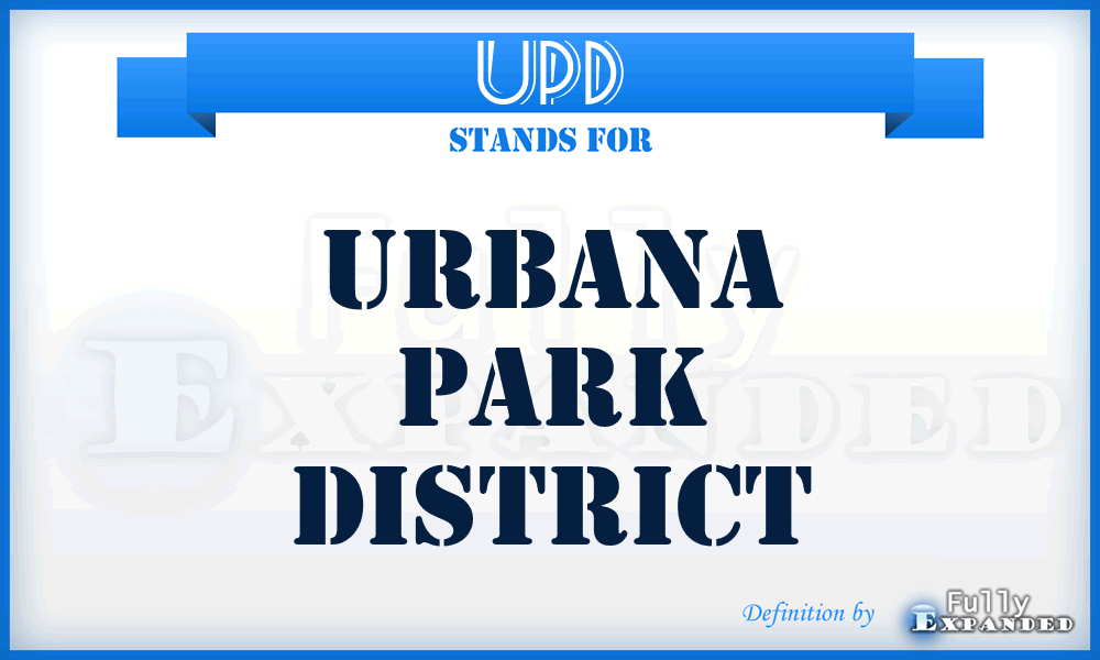 UPD - Urbana Park District