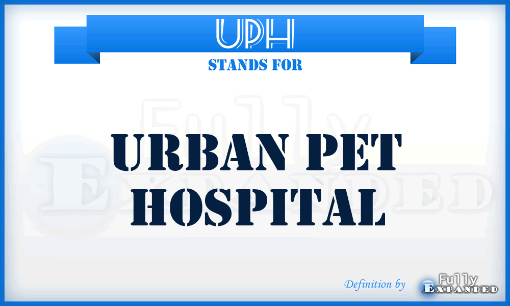 UPH - Urban Pet Hospital