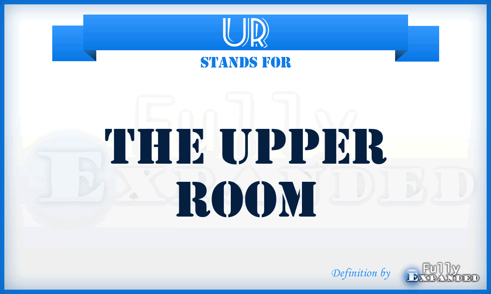 UR - The Upper Room