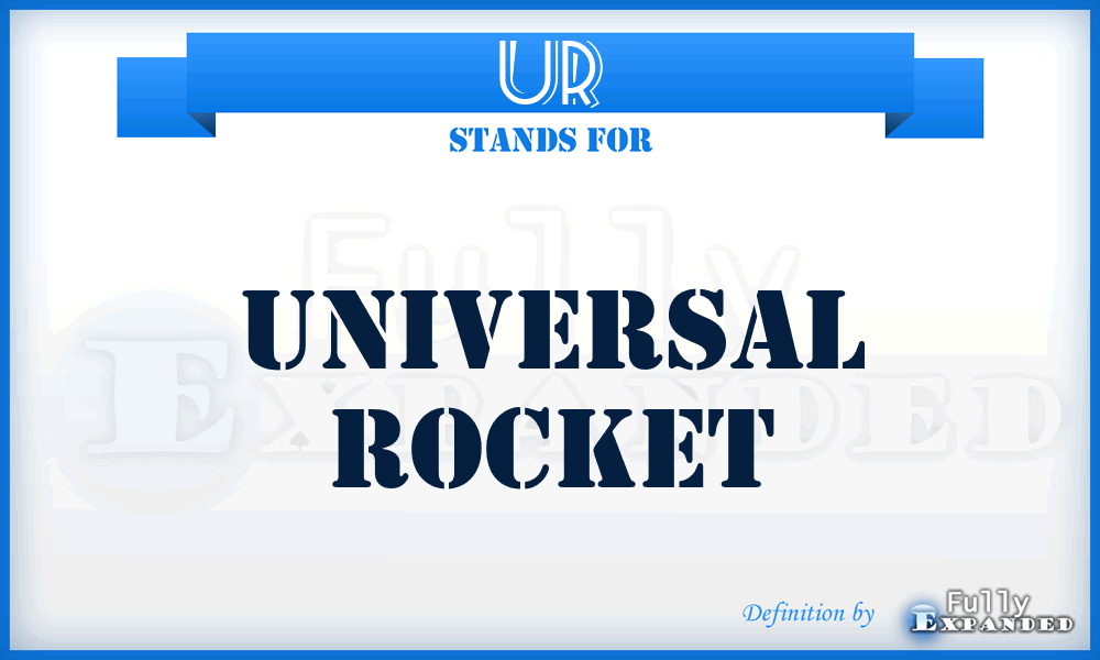 UR - Universal Rocket