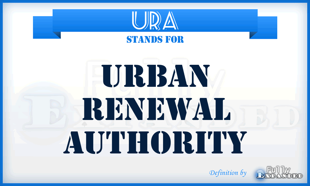 URA - Urban Renewal Authority