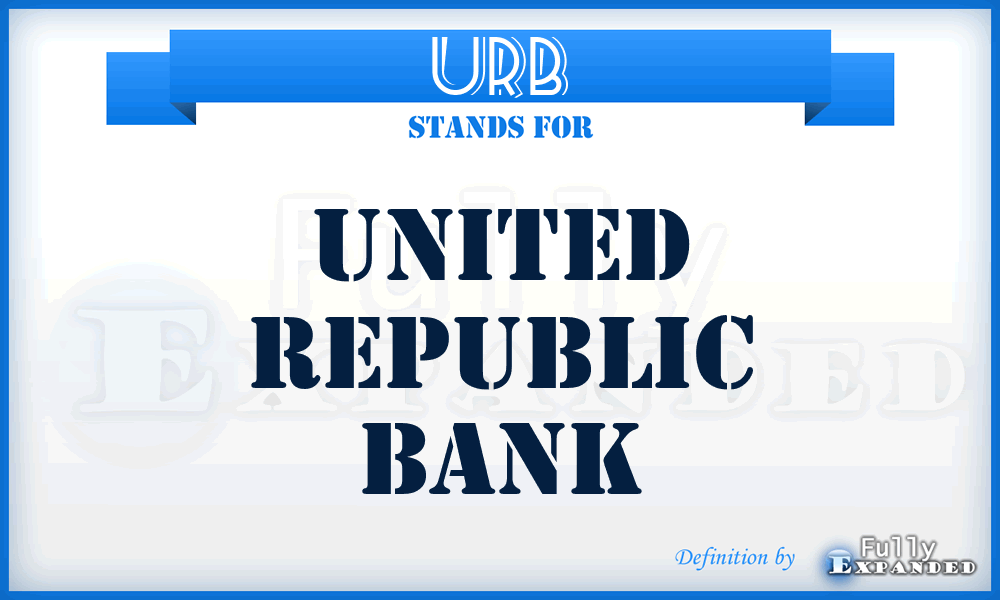 URB - United Republic Bank