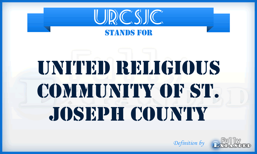 URCSJC - United Religious Community of St. Joseph County