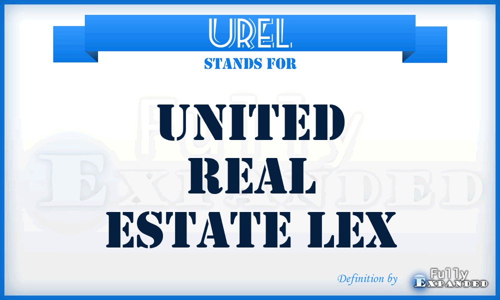 UREL - United Real Estate Lex