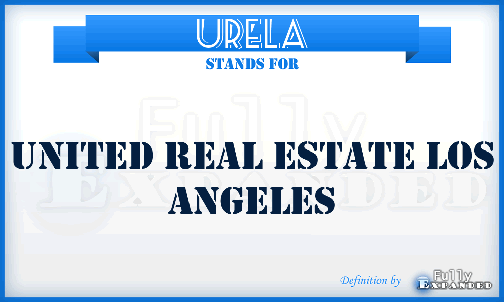 URELA - United Real Estate Los Angeles