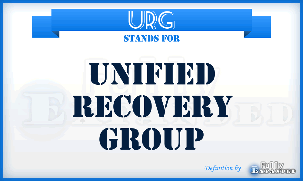 URG - Unified Recovery Group