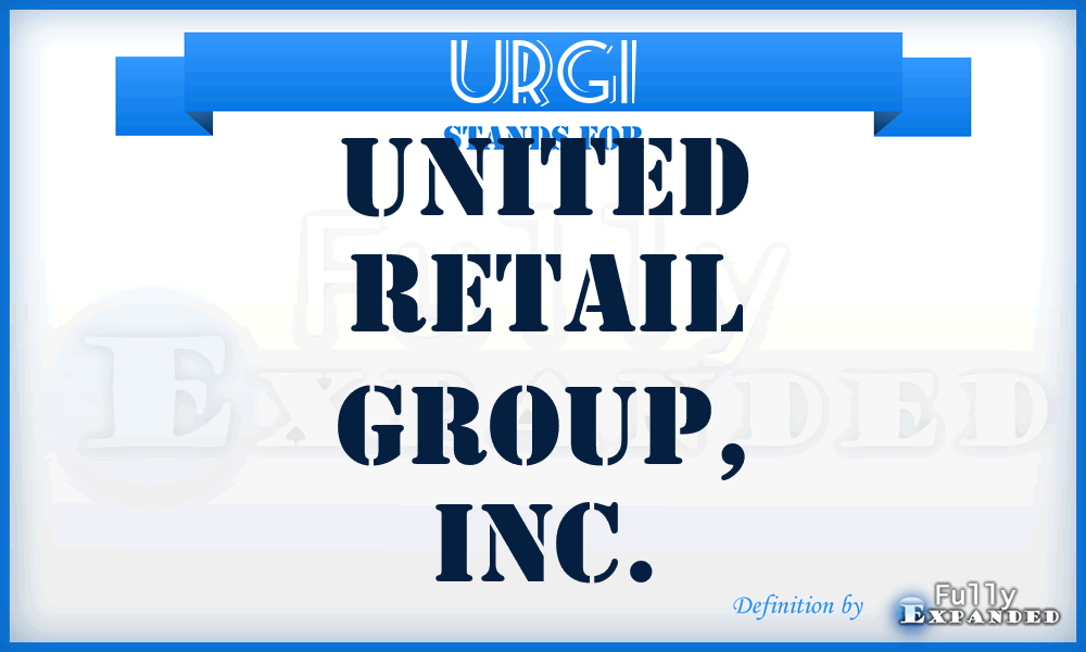 URGI - United Retail Group, Inc.