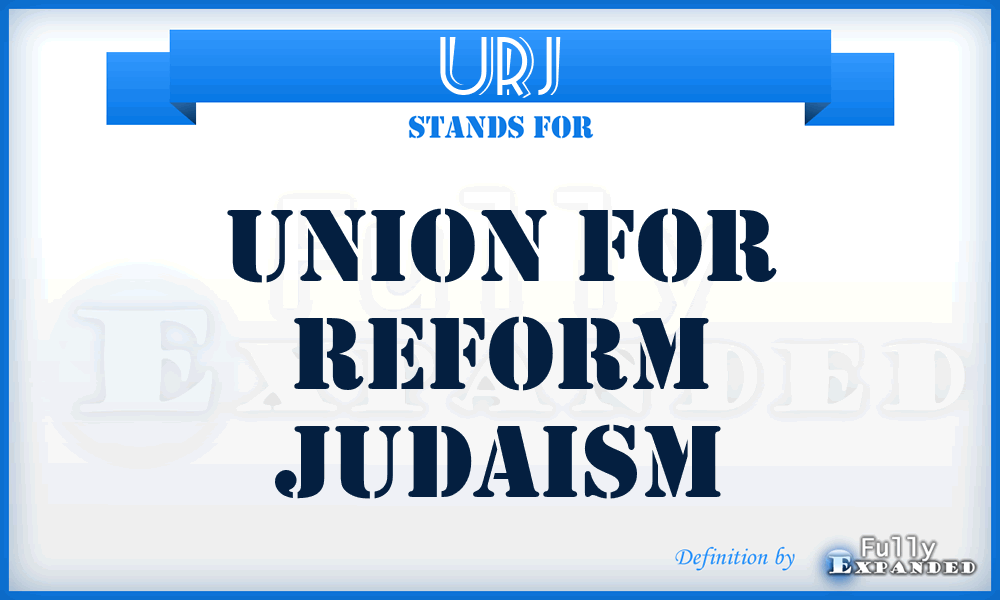 URJ - Union for Reform Judaism