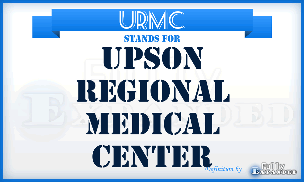 URMC - Upson Regional Medical Center